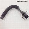22 inch molded hose with drain cap