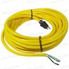 14/3 replacement power cord 50 foot (yellow)