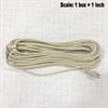 18/3 replacement power cord 50 foot (beige)