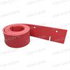 Squeegee blade front (red)