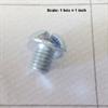 Screw 10-32 x 1/4 round head slotted zinc plated