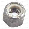Nut 3/8-16 nylon insert lock type NE stainless steel