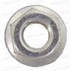 Nut 5/16-18 flange lock serrated zinc plated