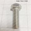 Bolt 1/2-13 x 1 1/2 hex head stainless steel