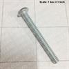 Screw 10-24 x 1 3/4 pan head slotted zinc plated