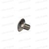 Screw 1/4-20 x 3/8 truss head slotted stainless steel