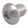 Screw M8-1.25 x 10mm button head socket stainless steel