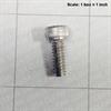 Screw 10-24 x 1/2 inch socket head stainless steel