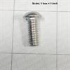 Screw 1/4-20 x 5/8 button head socket cap stainless steel