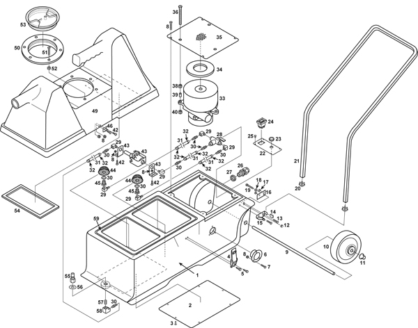 Parts List Complete for NSS PREDATOR CX3