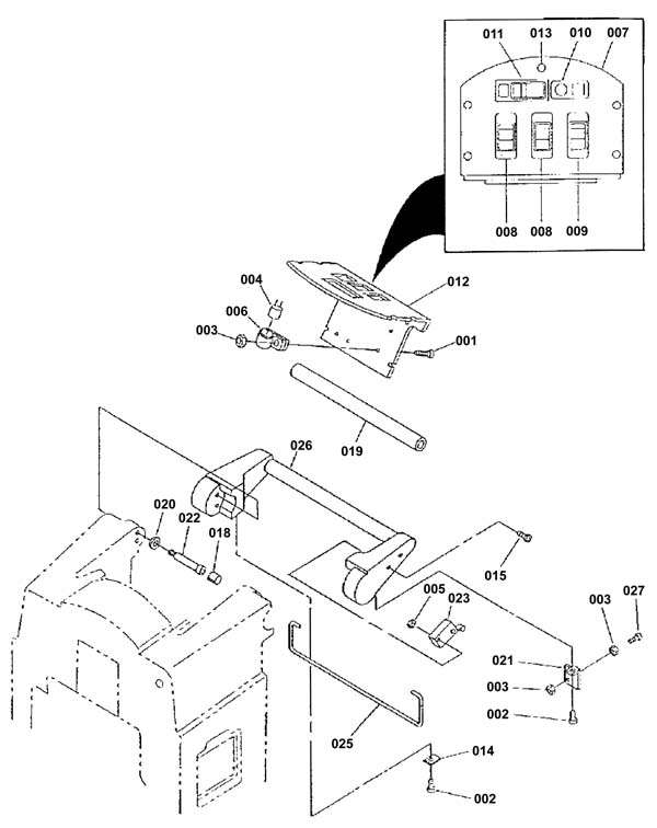 Parts List Complete for TORNADO FLOORKEEPER EZ20BD
