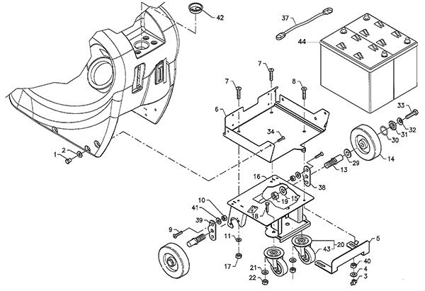 Parts List Complete for TORNADO BD 20/11