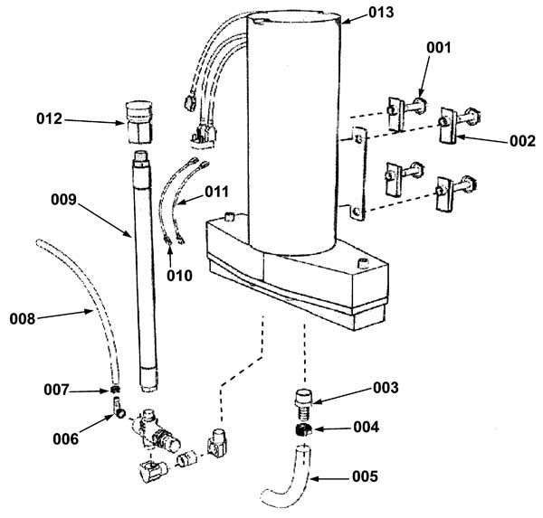 kaivac 2150 - Pump Motor Assembly