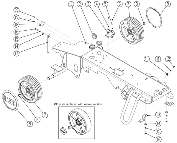 Parts List Complete for ICE rs28-ob