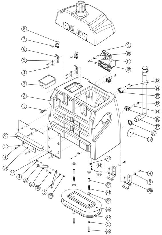 Parts List Complete for ICE rs28-ob